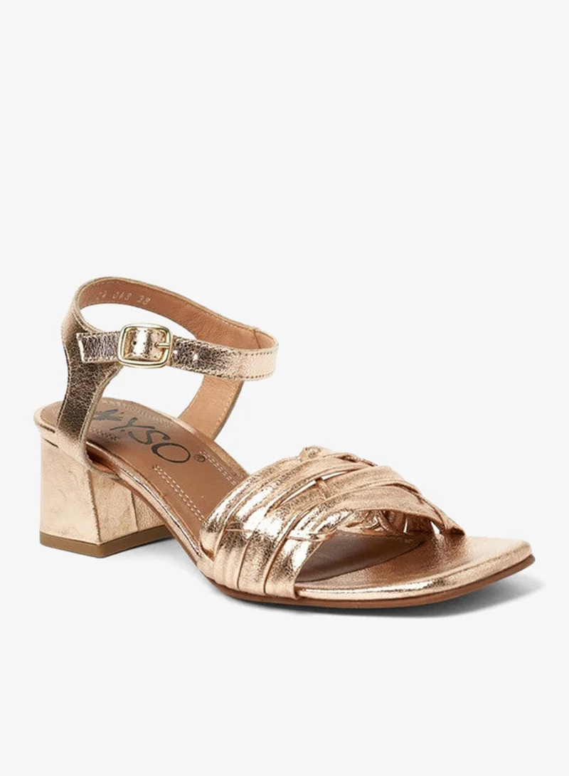 ييزو صنادل نسائية بكعب متوسط - كعب مريح وأنيق للسيدات والفتيات