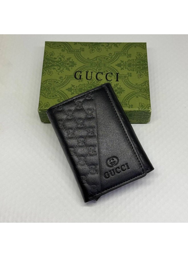 GUCCI wallet leather gucci black - Image 1