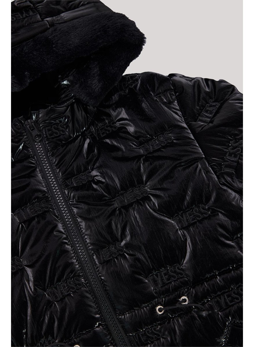 TYESS Bg Store Girl Black Coat  - Image 3