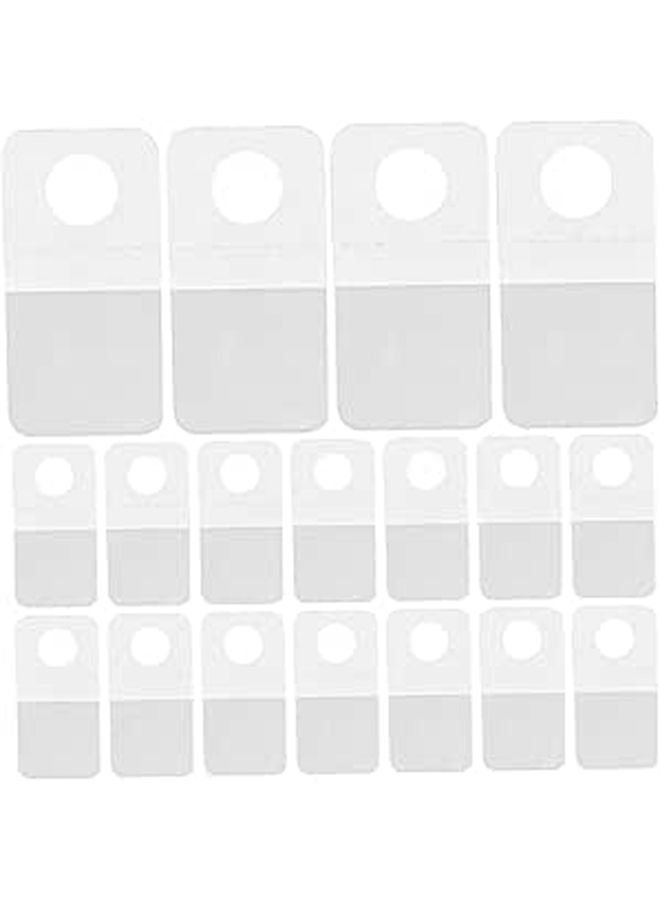 300pcs Self Adhesive Display Hanging Tabs for Home Office Retail Versatile Tasks - Image 1