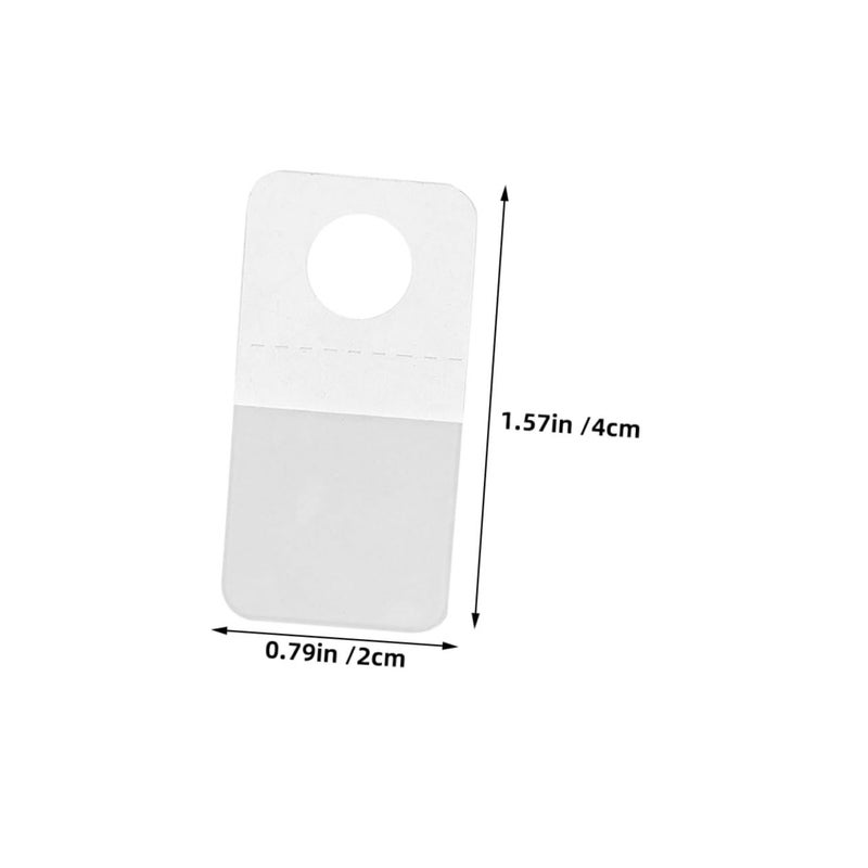 300pcs Self Adhesive Display Hanging Tabs for Home Office Retail Versatile Tasks - Image 3