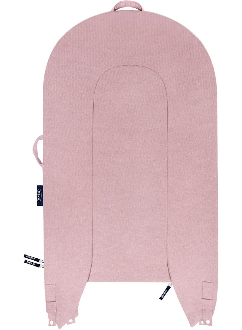 MEXXI Corduroy Lounger Cover for Dockatot Deluxe+ Docks | Breathable Cotton Baby Lounger Extra Cover | Hypoallergenic Baby Nest Replacement Cover (Cover Only) (Corduroy, Flamingo) - Image 1
