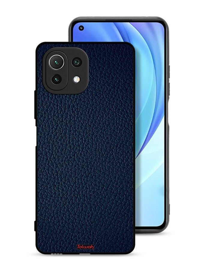 Tolwak غطاء حماية جلدي بنمط لهاتف Xiaomi Mi 11 Lite 5G - Image 1