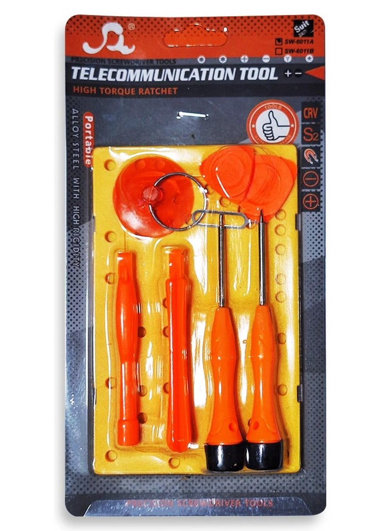 مجموعة مفكات إصلاح احترافية لأجهزة الكمبيوتر والهواتف المحمولة، مجموعة أدوات إصلاح مغناطيسية متعددة الوظائف، خفيفة وسهلة الاستخدام في أي مكان