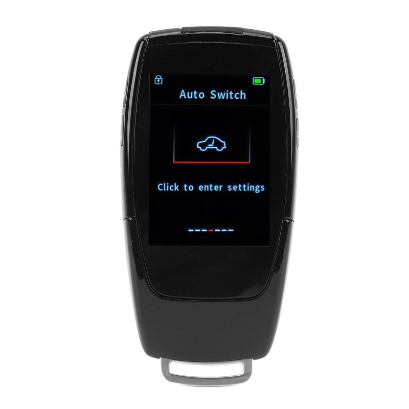 LCD Smart Car Key Fob: Zinc Alloy Frame 100-Day Standby Time - Universal Keyless Entry Anti-Loss Protection for One-Click Start Vehicles - Image 2