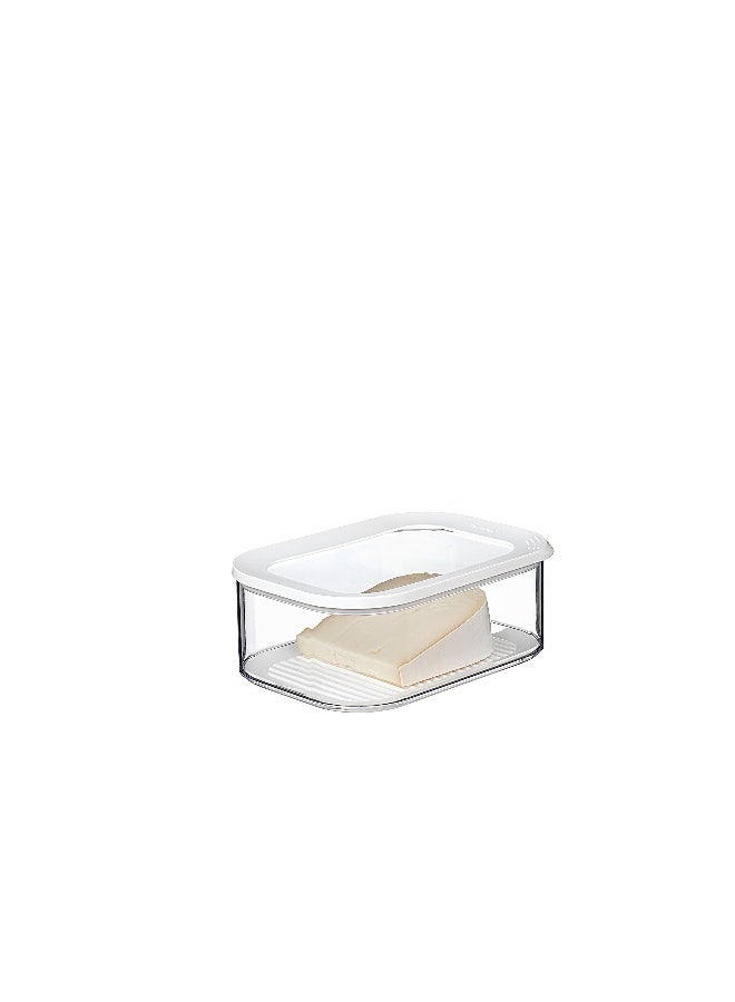 Mepal, MODULA Cheese Box for Cheddar or Mozzarella with Transparent Lid, Airtight, Portable, BPA Free, Holds 68 oz, 1 Count - Image 4