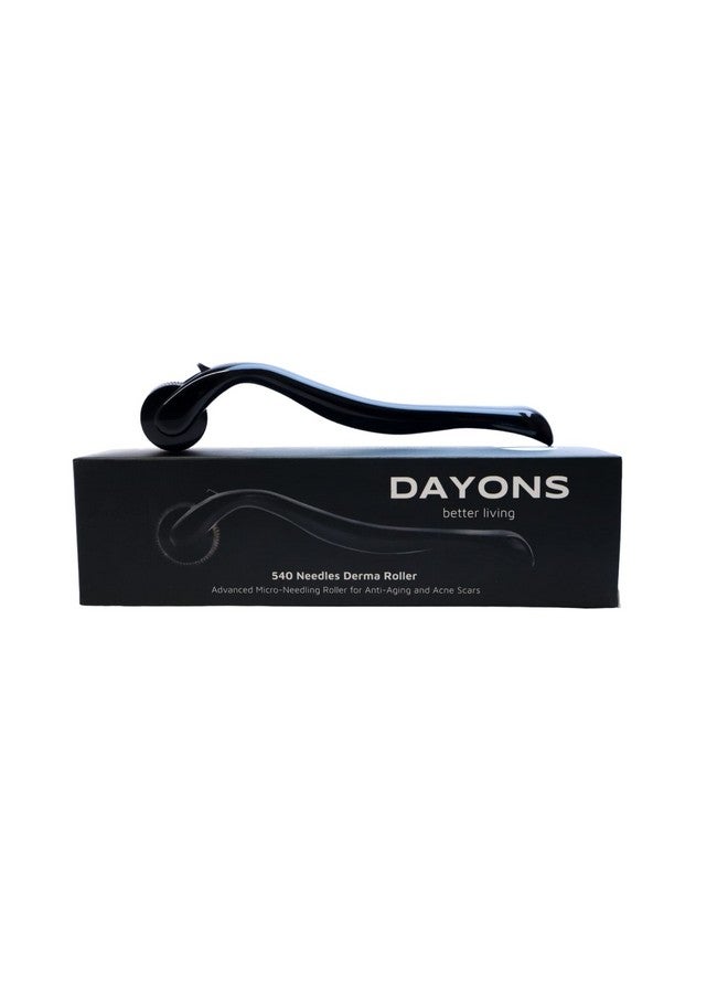 Dayons Derma Roller (0.25Mm, 0.5Mm, 1Mm, 1.5Mm, 2Mm) With 540 Titanium Needles For Scalp, Face And Beard - Image 4