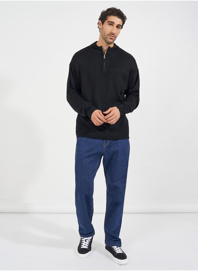 Relaxed Fit Quarter Zip Up Lightweight Sweater - pzsku/ZE9048DD8C88342CAEF1BZ/45/_/1728387056/5bc347a4-792e-4751-9f8a-47cf936bc3d7