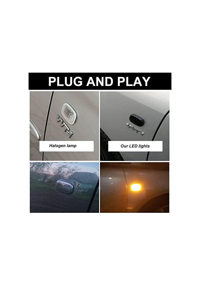 QASULER Dynamic Side Marker Sequential Indicator Light - Image 5