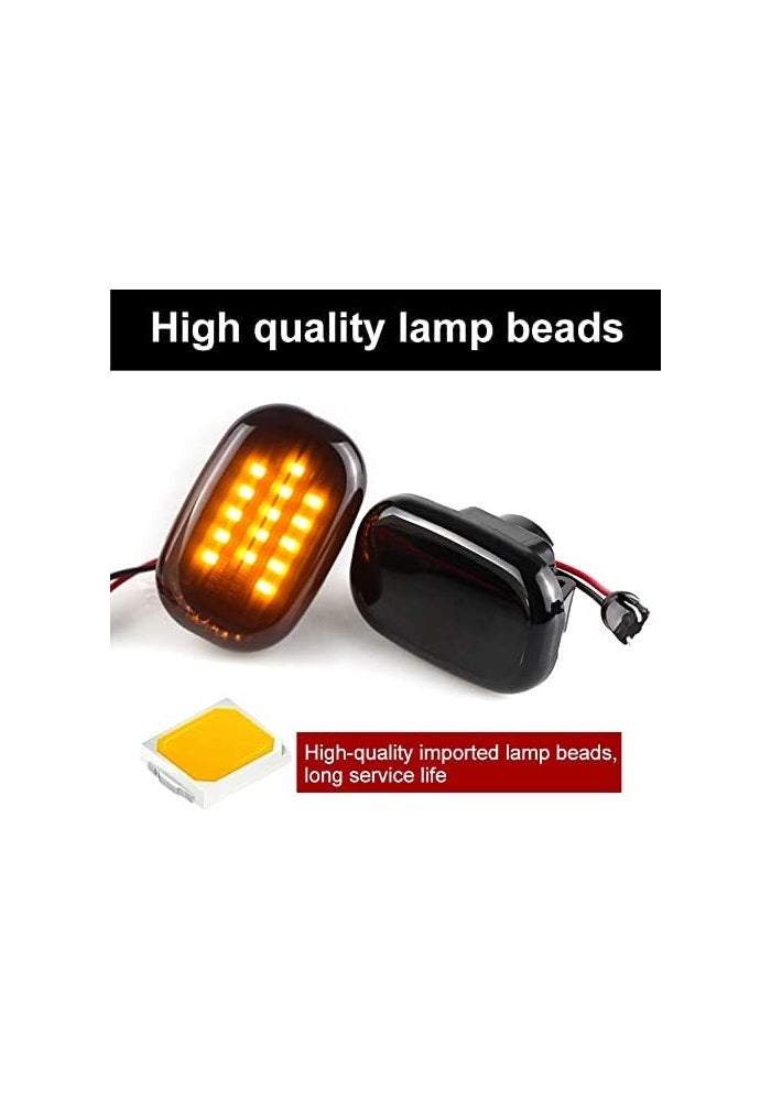 QASULER Dynamic Side Marker Sequential Indicator Light - Image 2