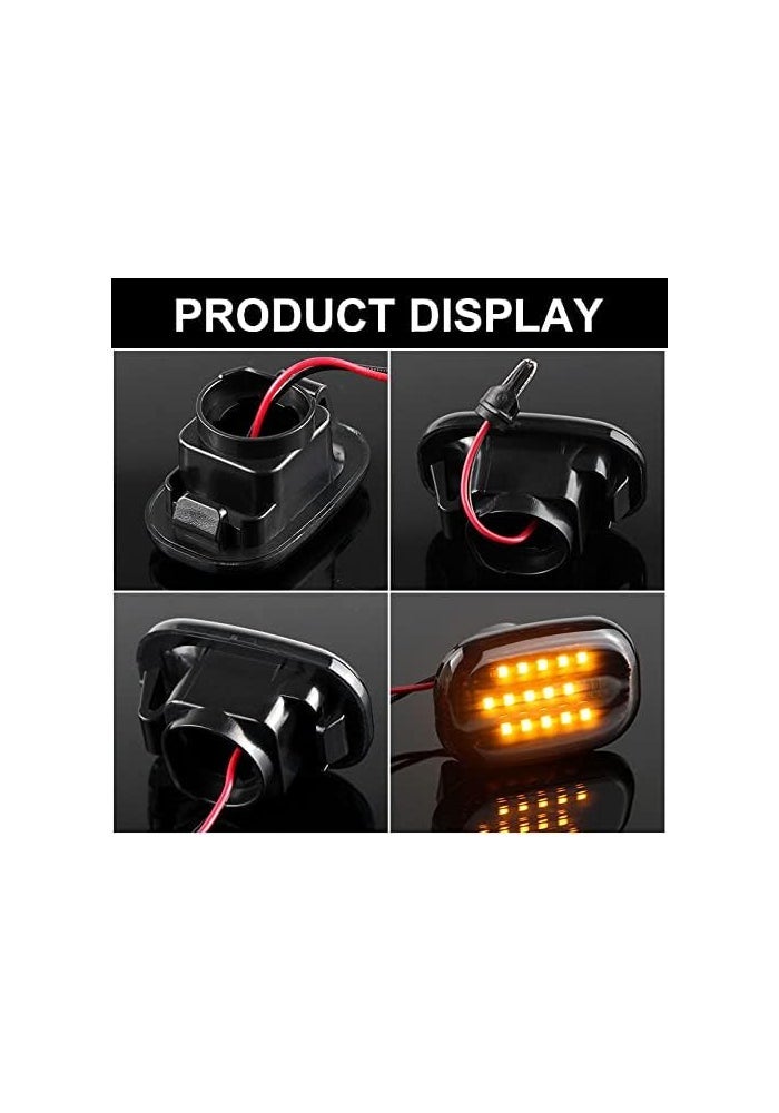 QASULER Dynamic Side Marker Sequential Indicator Light - Image 4