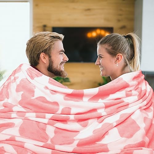 GEULAY Soft Throw Blanket for Toddler Girls Small Pink Fleece Baby Blankets for Nursery Crib Stroller Pink Birthday Gifts for Kids Girls Home Room Decor 40x50inches - Image 3
