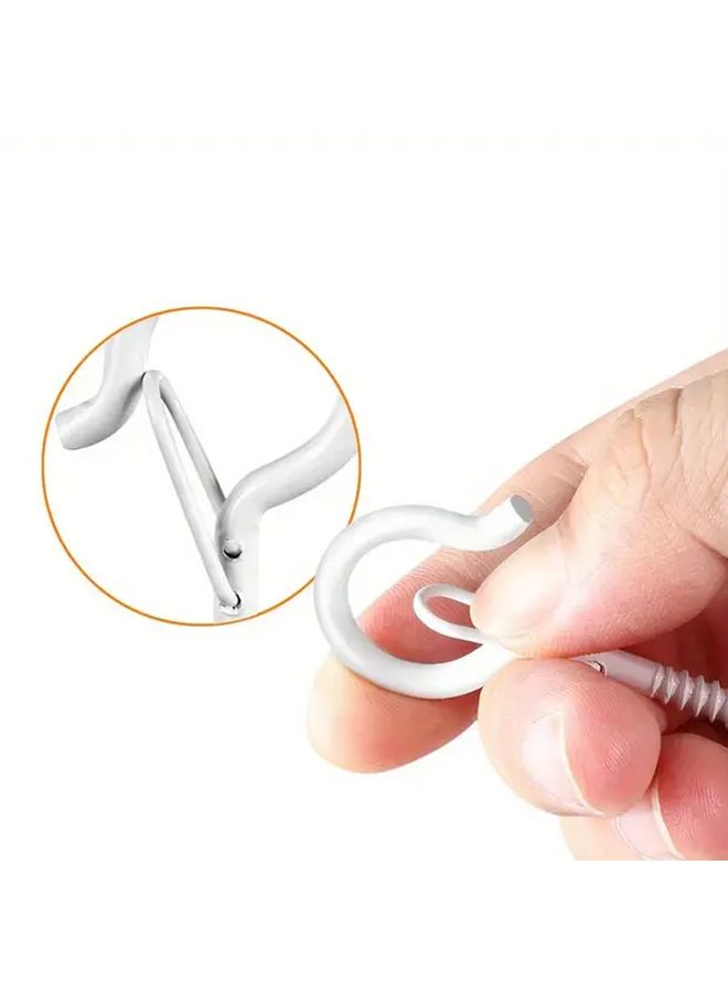 Black 5Pcs Q Type Safety Hook Anti Drop Buckle Windproof Hanging Belt Spring Loaded - Image 5