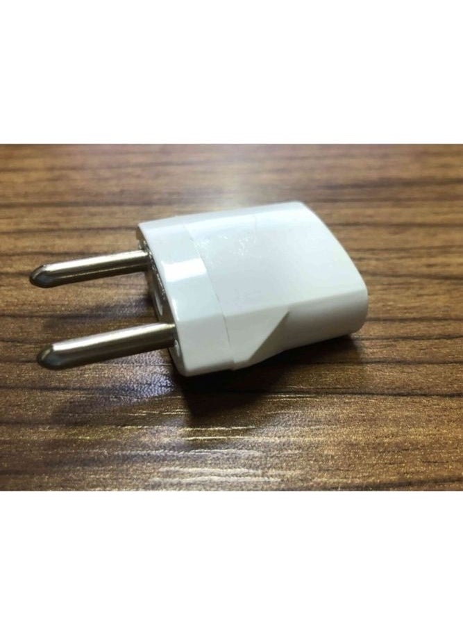 Axe Tools Ax Tools Converter from American Sockets to Turkish Sockets Converter White Adapter  - Image 3