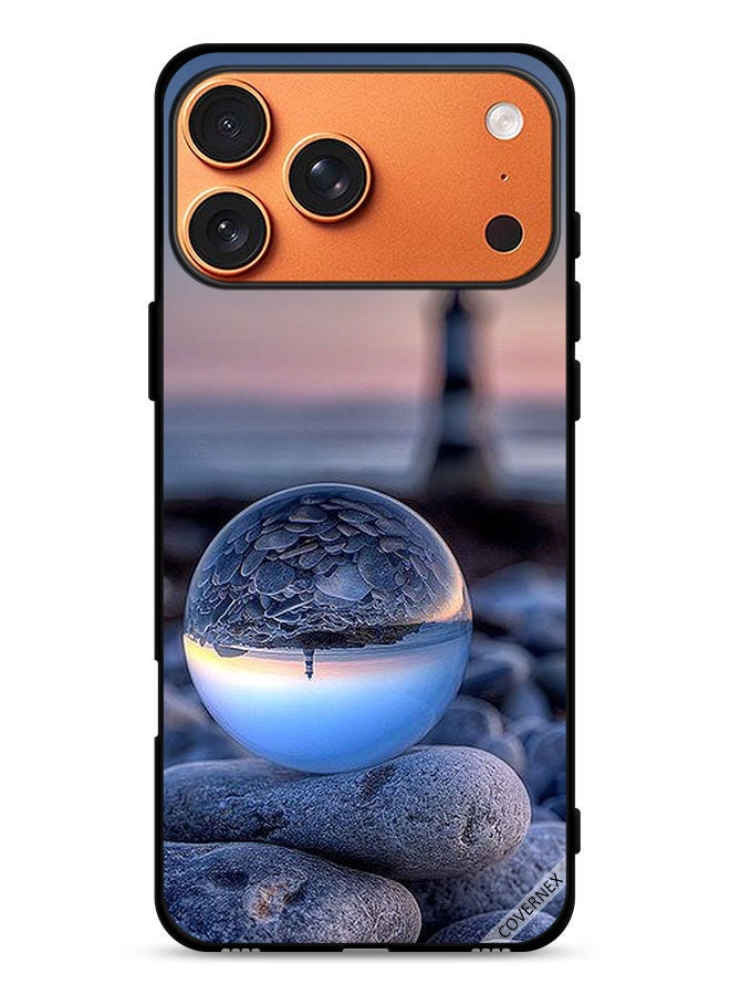 Covernex Apple iPhone 17 Pro Max Protective Case Cover Awesome Photography Of Nature In Round Glass - Image 1