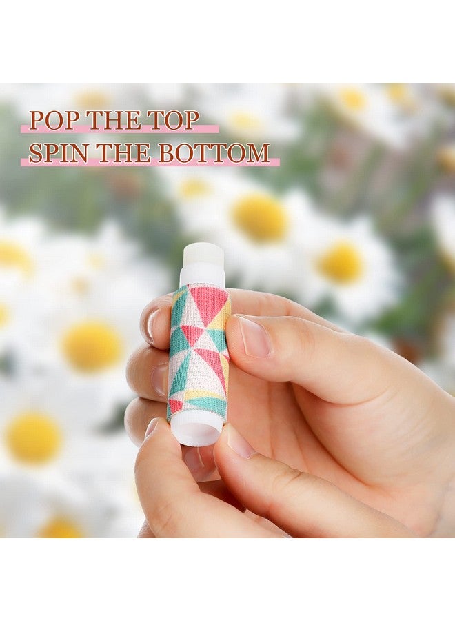 سوريو مجموعة من 10 قطع من حامل مرطب الشفاه من Sureio، سلسلة مفاتيح، حامل أحمر شفاه مضغوط، حامل ملمع شفاه، سلسلة مفاتيح، مشبك مرن لأحمر الشفاه (نمط ريفي) - Image 3