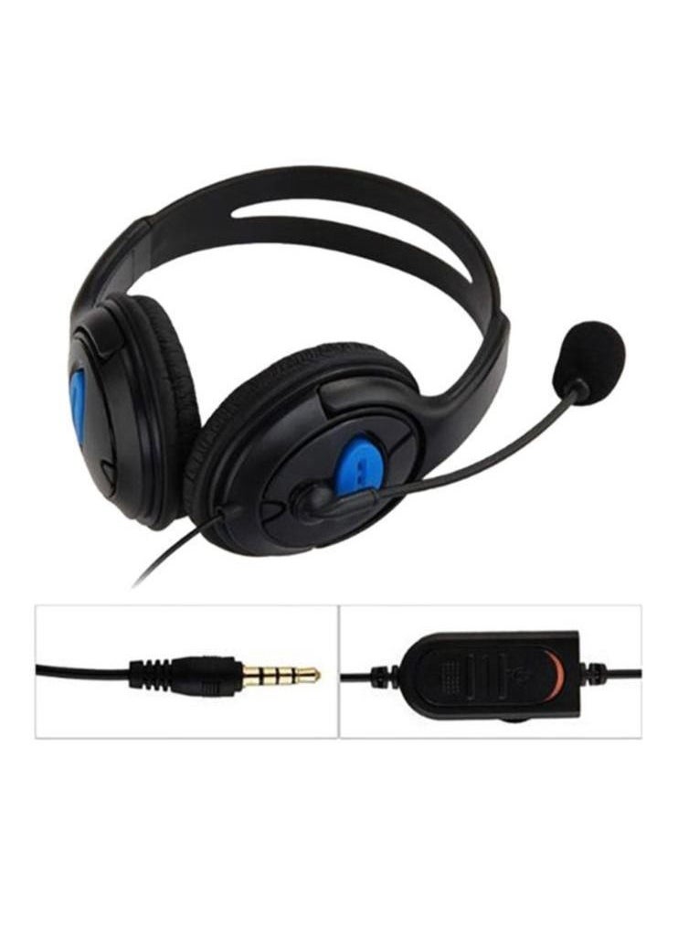 Generic - Wired Over-Ear Gaming Headphones With Mic For Sony PlayStation 4 (PS4) - Image 1
