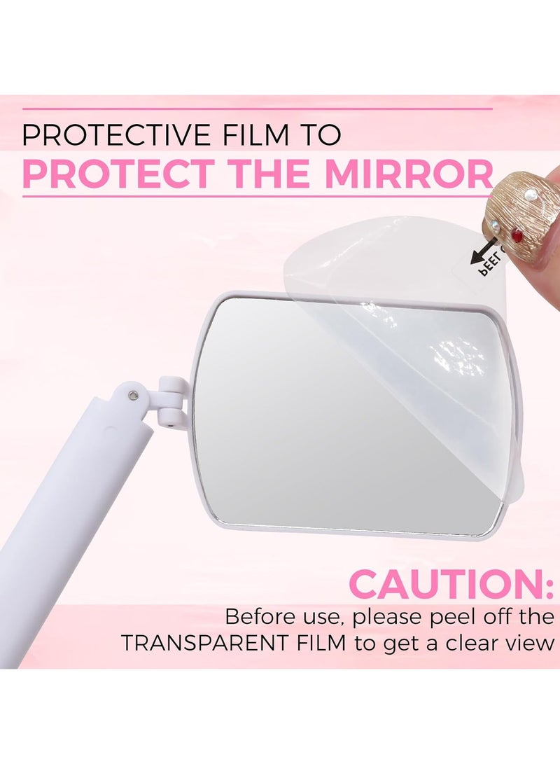 Large Flexible Square Lash Mirror, Lightweight Folding Makeup Cosmetic Inspection for Travel - Image 4