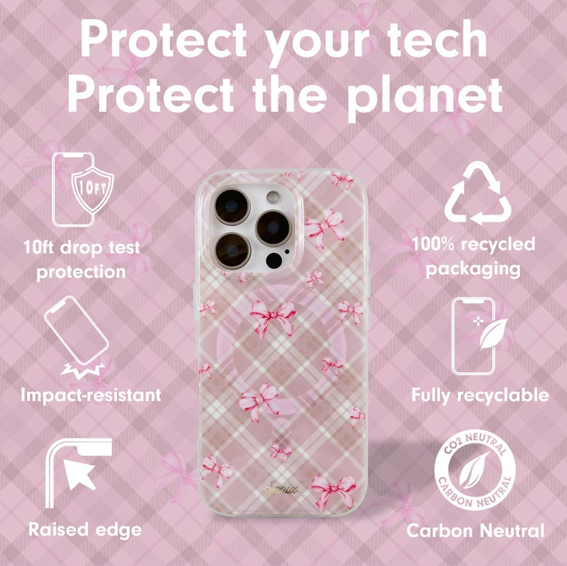 Sonix Case for iPhone 16 Pro Max | Compatible with MagSafe | 10ft Drop Tested | Clueless Pink - Image 4