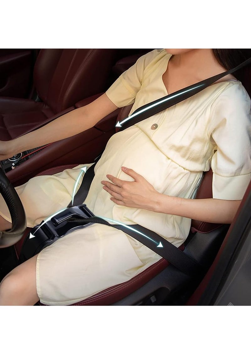 RATSAW Pregnancy Seat Belt Adjuster,Seat Bump Strap For Pregnant Women Protect Belly Prevent Compression Of Abdomen A Must Have Maternity Seat Cover Adjuster For Expectant  - Image 3