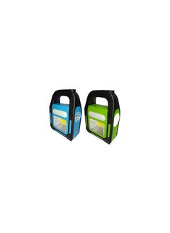 جنرال كشاف تخييم شمسي متعدد الالوان USB ‏3 في 1 LED COB الاكثر سطوعا وقابل للشحن 