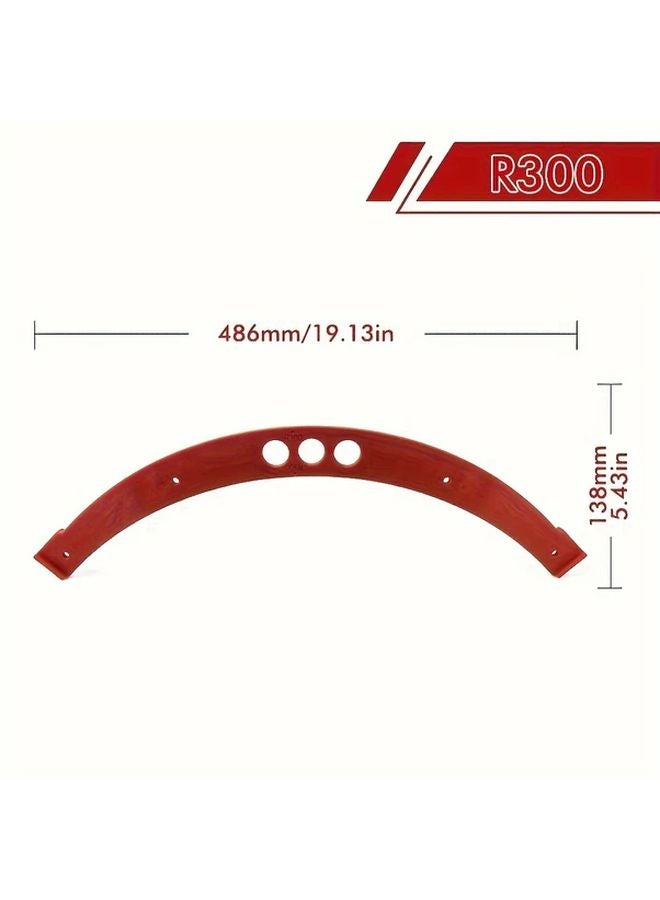 R250 Woodworking Round Corner Template Router Jig Kit Cabinet Making Edge Guide - Image 3