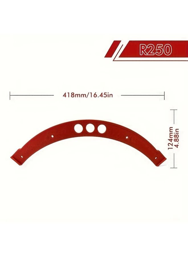 R250 Woodworking Round Corner Template Router Jig Kit Cabinet Making Edge Guide - Image 1