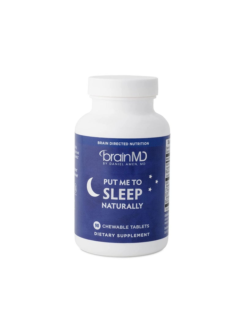 BRAINMD Dietary supplement to help you fall asleep easier 90 Capsules