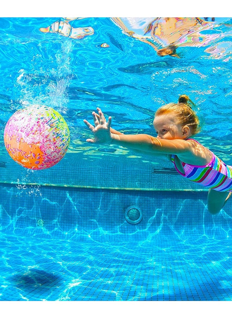 Generic - Swimming Pool Balls Underwater, Pool Diving Toys Ball with Water Filling Adapter, Cool Exercise Toys That Can Bounce Under Water, Swimming Gifts for Kids, Adults, Family - Image 1