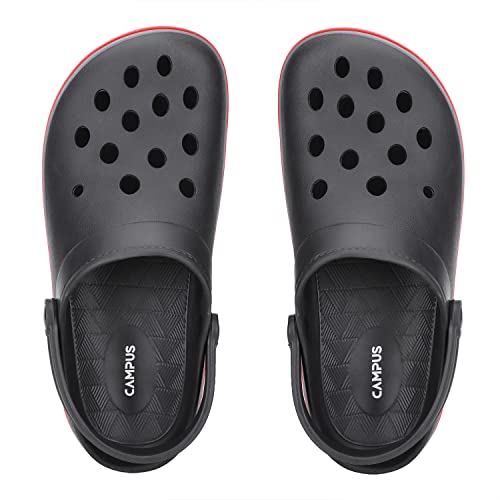 Campus Men's GC-4002 BLACK Clogs - 9UK/India GC-4002 - Image 5