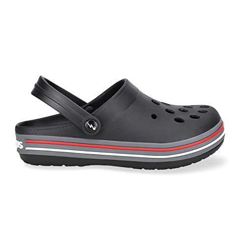 Campus Men's GC-4002 BLACK Clogs - 9UK/India GC-4002 - Image 2