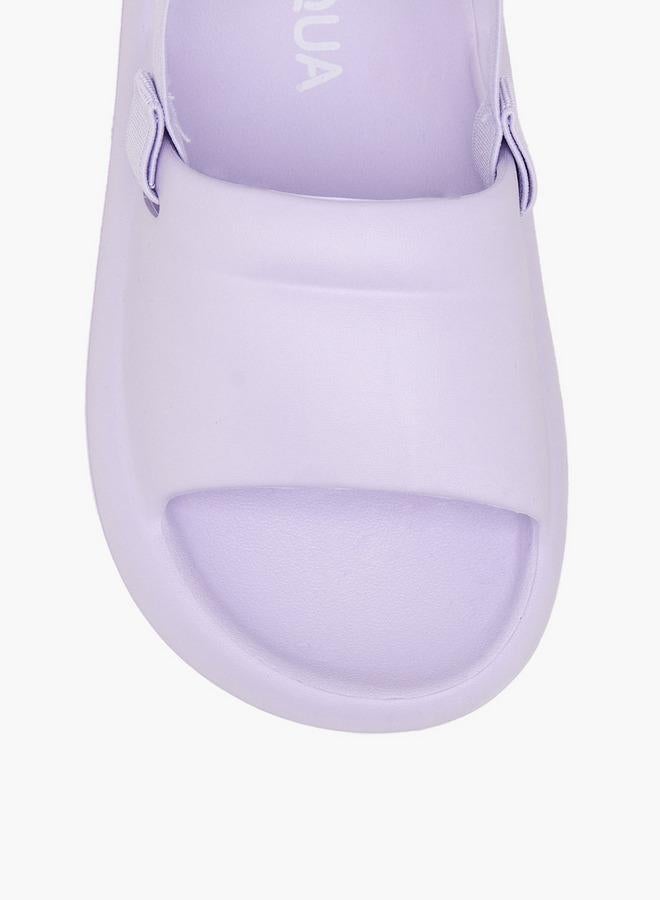 Aqua Girls Backstrap Clogs - Image 3