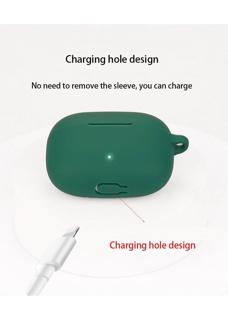 Bluetooth Earphone Case For Honor LCHSE X5i Soft TPU 360° All-Round Protection Headphone Case Cover For Honor LCHSE X5i (Navy Blue) - Image 3