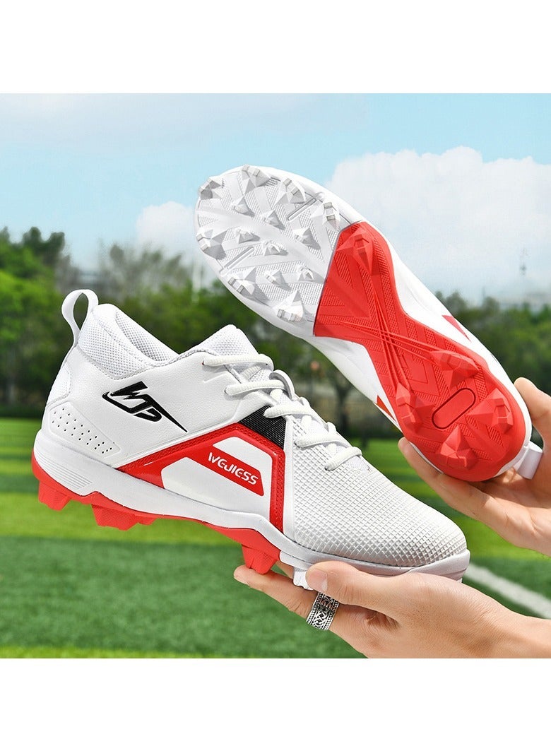 SKT Shiketro New Lace-up Soccer Shoes, Sneakers, Baseball Shoes, Softball Shoes, Tennis Shoes, Outdoor Training Shoes Comfortable Breathable for Men and Women  - Image 3