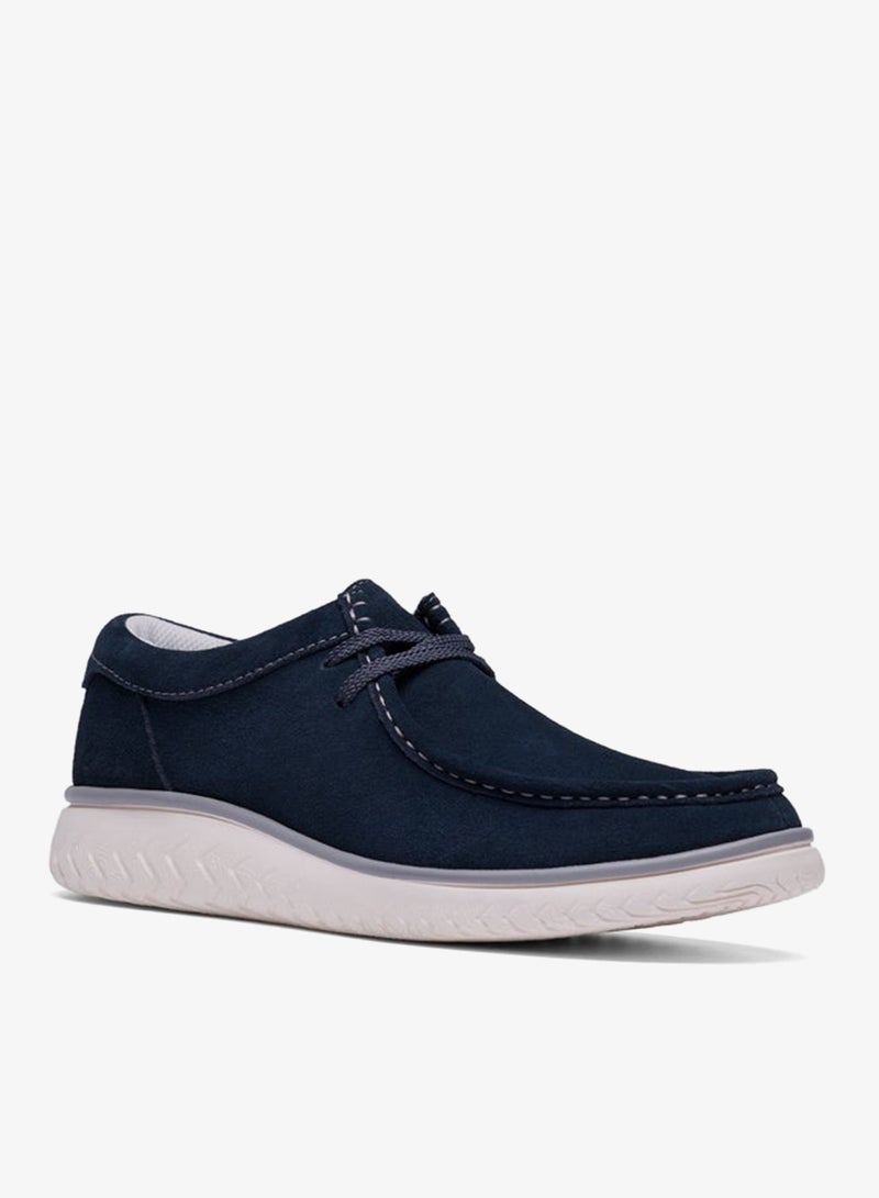 clarks RelaxLite Low Navy Suede - Image 4