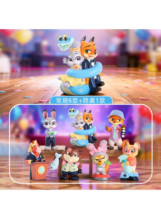 New Panda Le Youyou Cartoon Blind Box Desktop Decoration Small Figurines Anime Gifts Manufacturer Toys