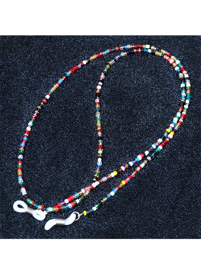 Crystal Beaded Eyeglasses Lanyard Chain, Anti Loss Eyeglass Retainer Chain, Around Neck Glasses Strap Cord Holder - Image 4