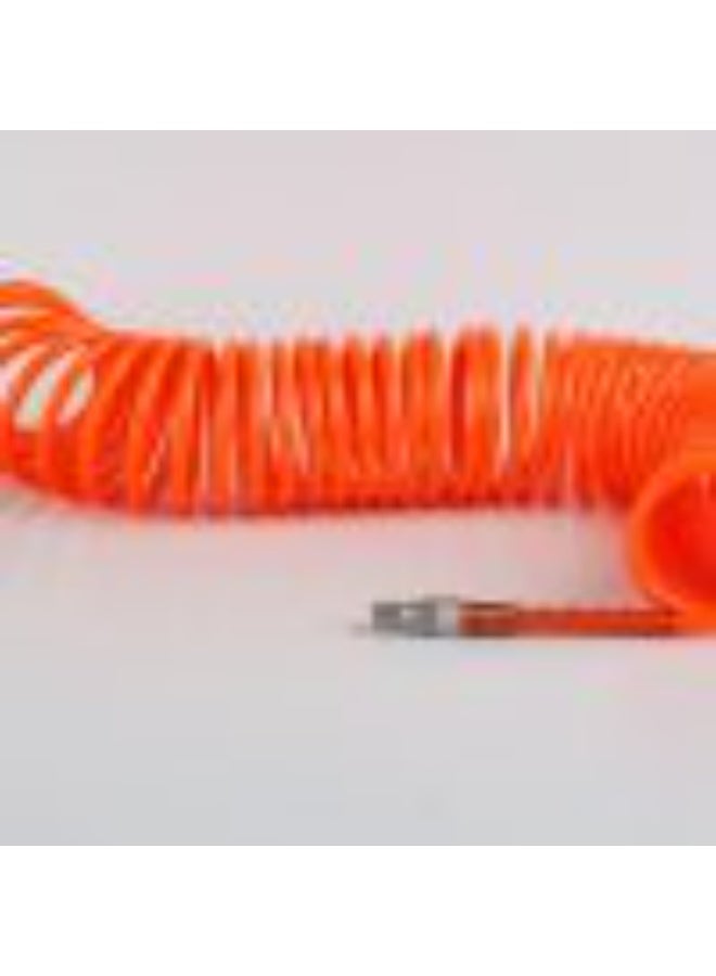 Shielder Coil Air Hose Shielder 15 Meter PU Spring Hose 15x8mm Flexible Heavy Duty Pneumatic Compressor Air Hose Workshop Tool - Image 3