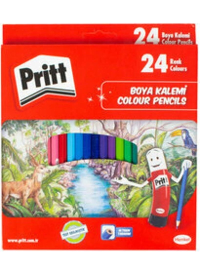 Pritt Crayons 24 Colors 