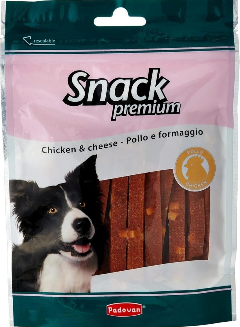 Dog Snack Chicken & Cheese – 100 g - Image 1