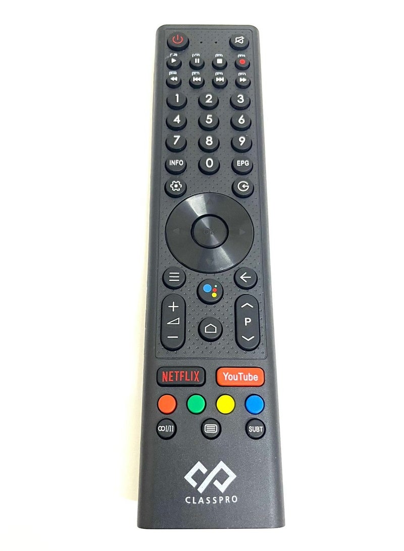 كلاس برو ريموت لتلفزيون 4K HDR اندرويد سمارت ال اي دي - Image 1
