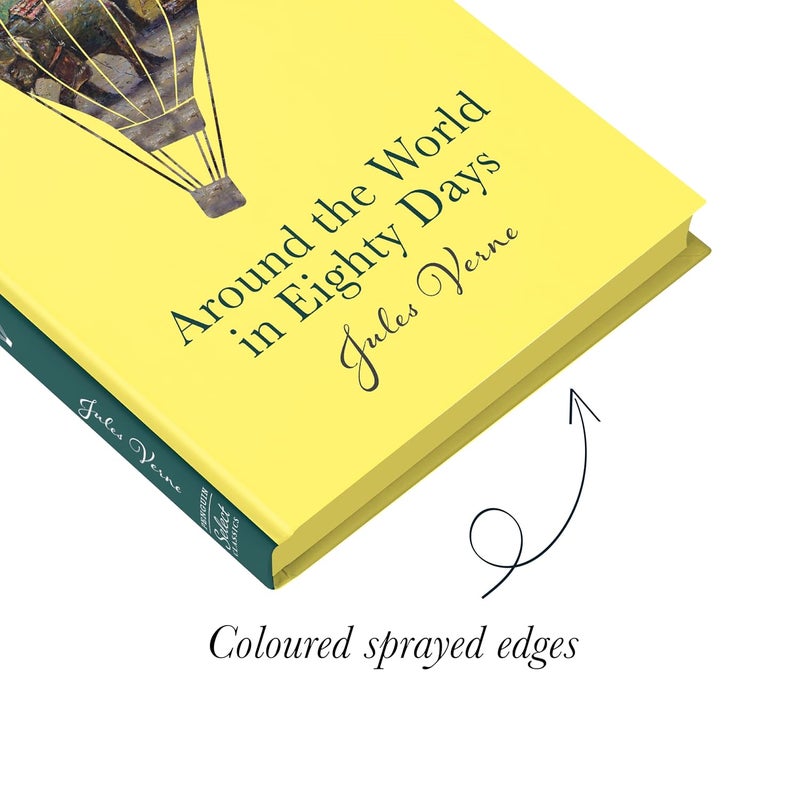 Penguin Select Classics: Around The World In Eighty Days: (Original, Unabridged Classic, Premium Hardbound Collector's Edition, Ideal for Gifting) Hardcover by Jules Verne - 11 April 2024 - Image 4
