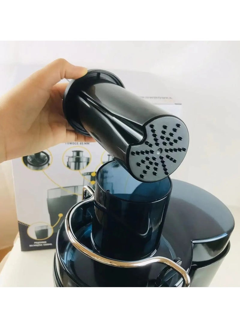 دينكس عصارة بثمار كاملة بسرعتين، حاوية لب pulp كبيرة، كوب عصير سعة 500 مل | عصارة فواكه كاملة مع سلة فلتر | ماكينة عصير للعصائر الطازجة | حماية من ارتفاع درجة حرارة المحرك 800 واط، لمحبي الحياة الصحية والعائلات. - Image 4