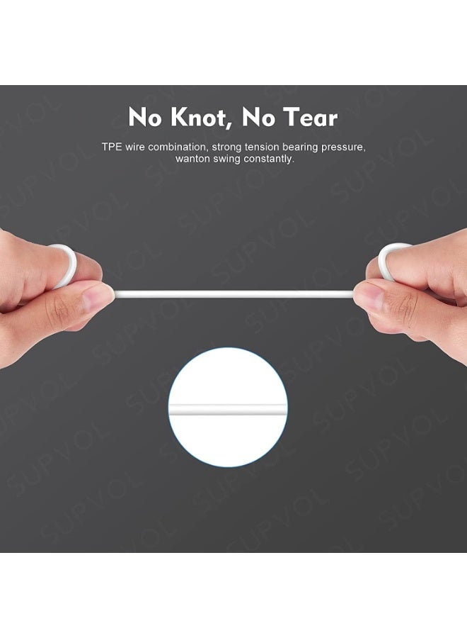 POP UP In-ear headphones - Lightning connector, wired, built-in microphone and volume control, noise-isolating, for iPhone 14 13 12 11 SE X XR XS 8 7, white - Image 4