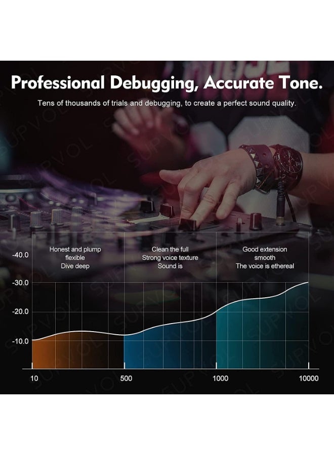 POP UP In-ear headphones - Lightning connector, wired, built-in microphone and volume control, noise-isolating, for iPhone 14 13 12 11 SE X XR XS 8 7, white - Image 2