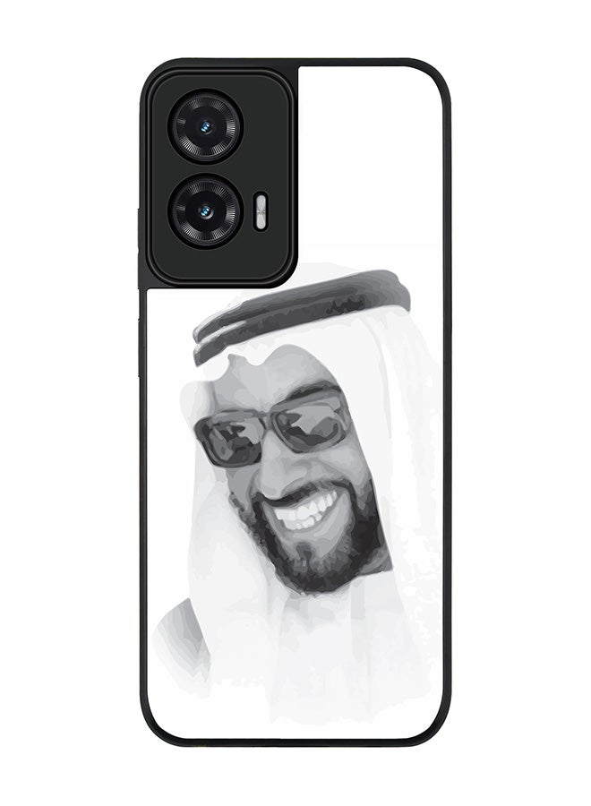 Stylizedd For Motorola Moto G35 Case,Slim fit Camera Protection, Shockproof Thin Phone cover  - Zayed, Our Father