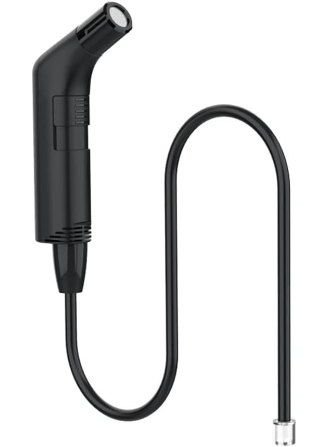 Green Lion Compact Bidet Sprayer for Travel with 800mAh Battery Capacity, Type-C Charging Port, 2-3 Hours Charging Time, 30 Minutes Working Time, Travel Bidet, 1.2m Hose Length - Black - Image 1