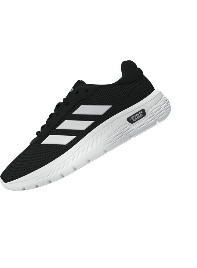 Adidas Cloudfoam Comfy Black Sportswear Shoes For Men 6.5  - Image 3
