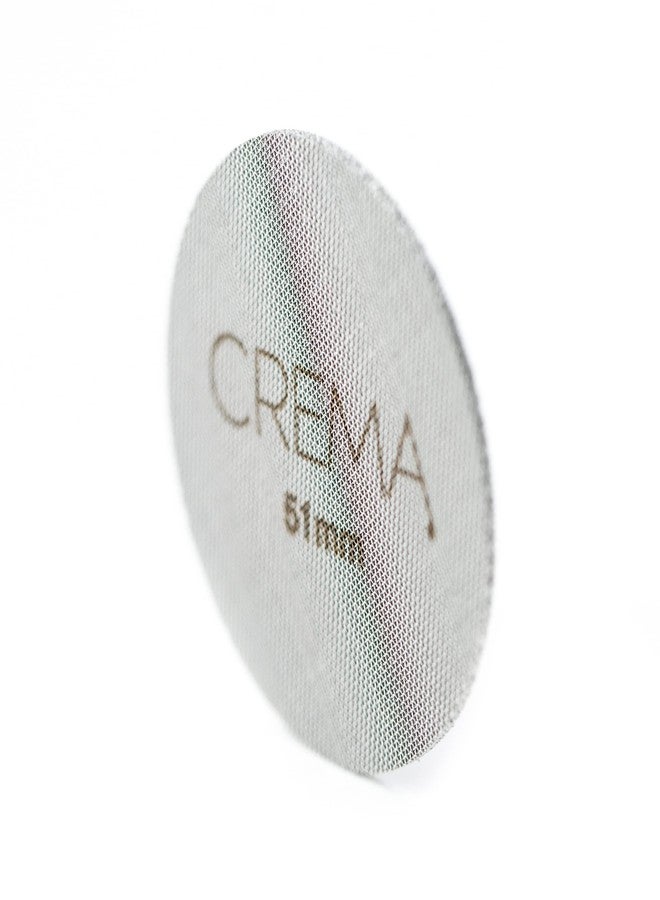 Crema Coffee Products 51mm Puck Screen for Barista Models | 1.7mm Thick 316L Steel Filter | Balanced Water Flow for Improved Extraction | Prevent Channeling & Reduce Maintenance |Durable,Easy to Clean - Image 2