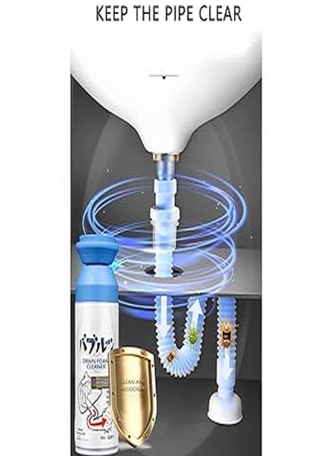 Attack مسلك ومنظف ومعقم رغوي قوي للصرف والأحواض والمطابخ – مزيل انسداد فعال للشعر والدهون والأوساخ، معقم ومانع لظهور الحشرات، مناسب للمنازل والمطاعم - Image 4